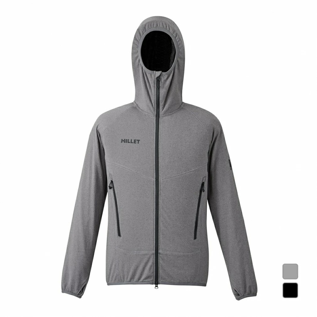 2526 MILLET DRY GRID HOODIE M / MIV02040