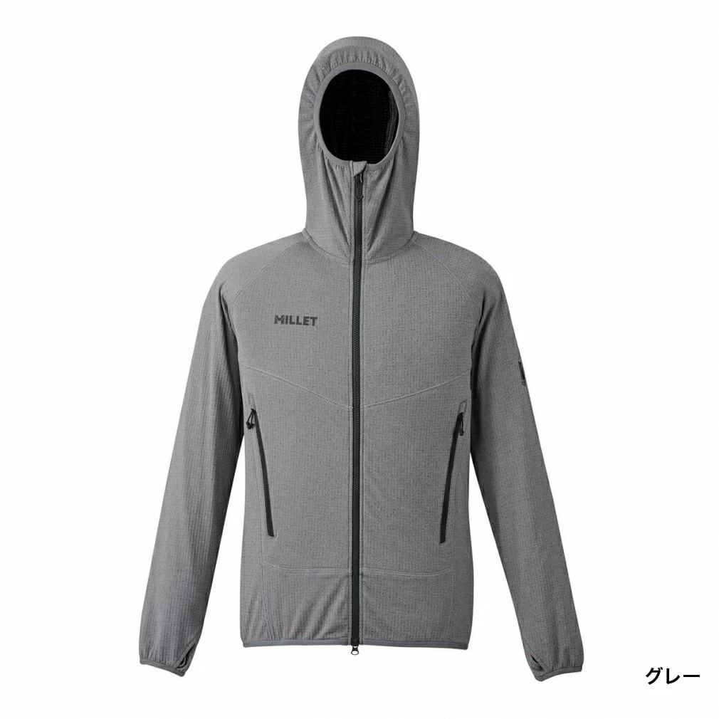 2526 MILLET DRY GRID HOODIE M / MIV02040