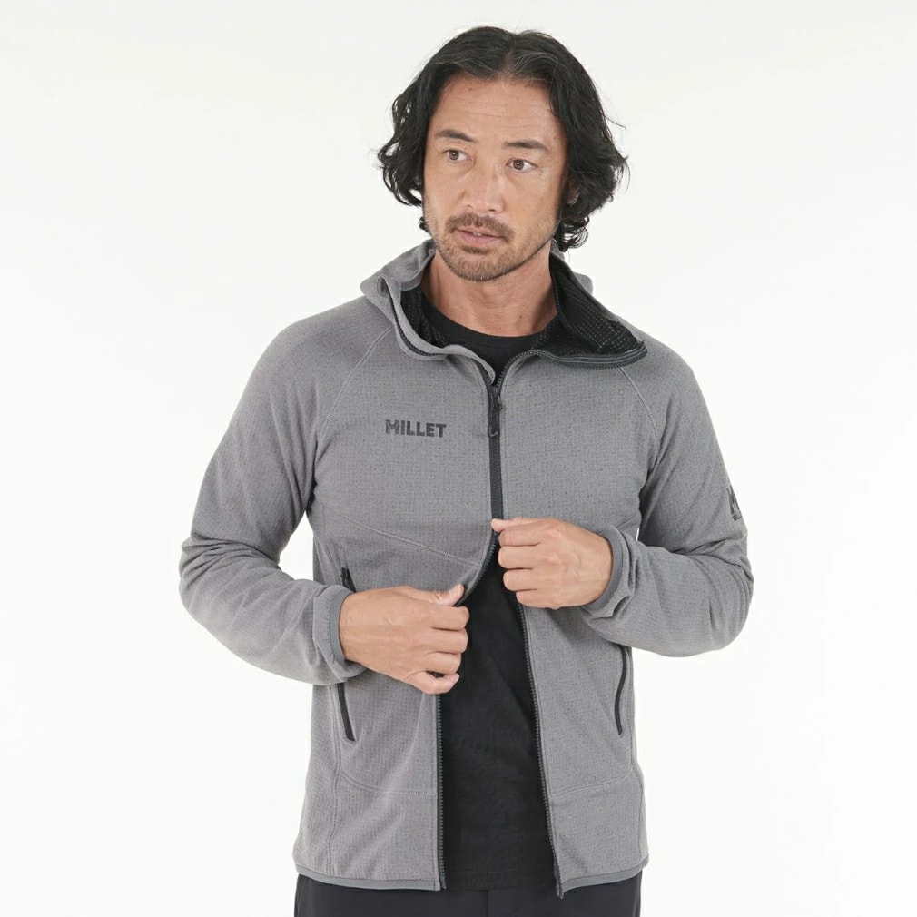 2526 MILLET DRY GRID HOODIE M / MIV02040