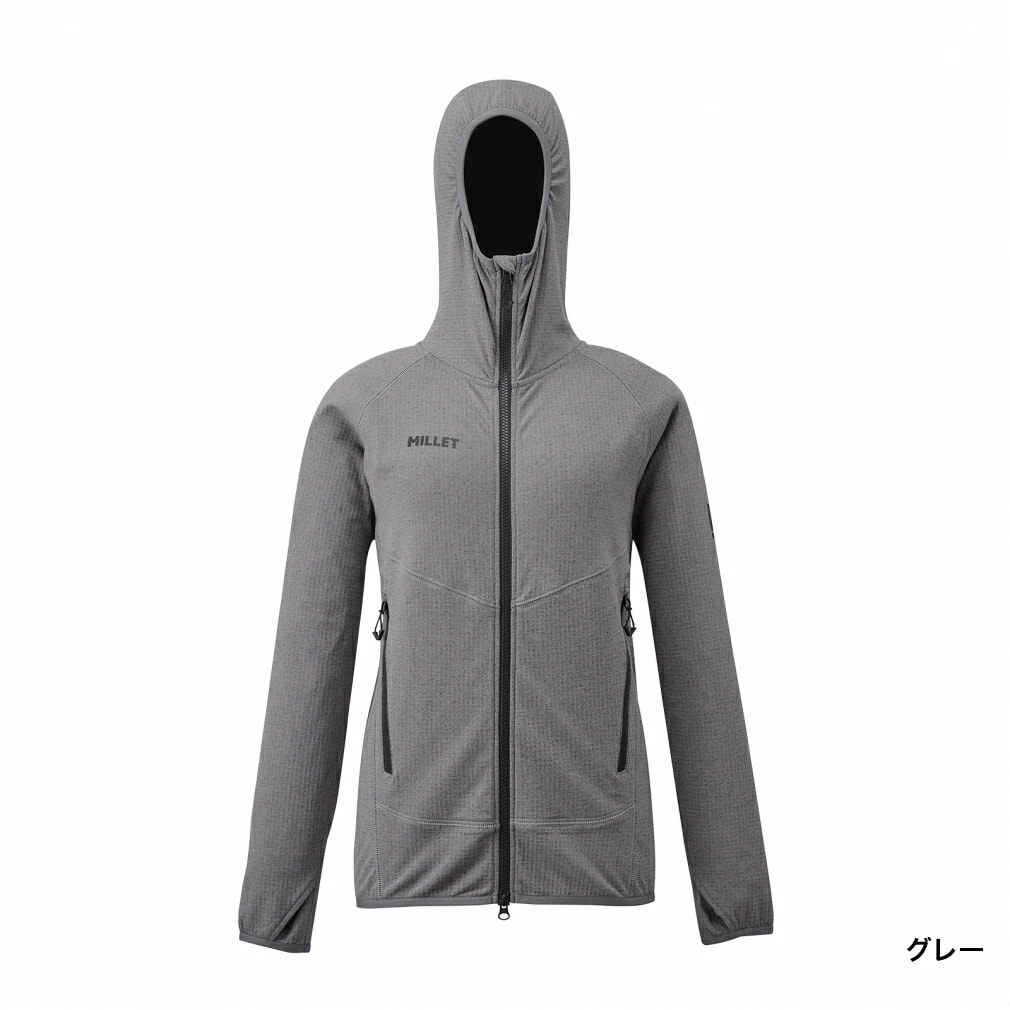 2526 MILLET DRY GRID HOODIE W / MIV02046