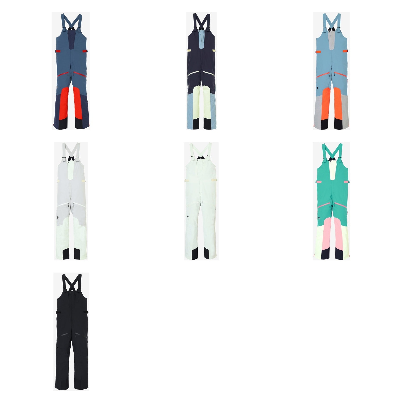 2627 DESCENTE S.I.O INSULATED BIB PANTS : DW6FLP23U