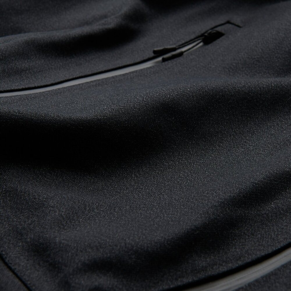 2627 MIZUNO BLACK PREMIUM MIYUKI WOOL COAT : Z2MEC352