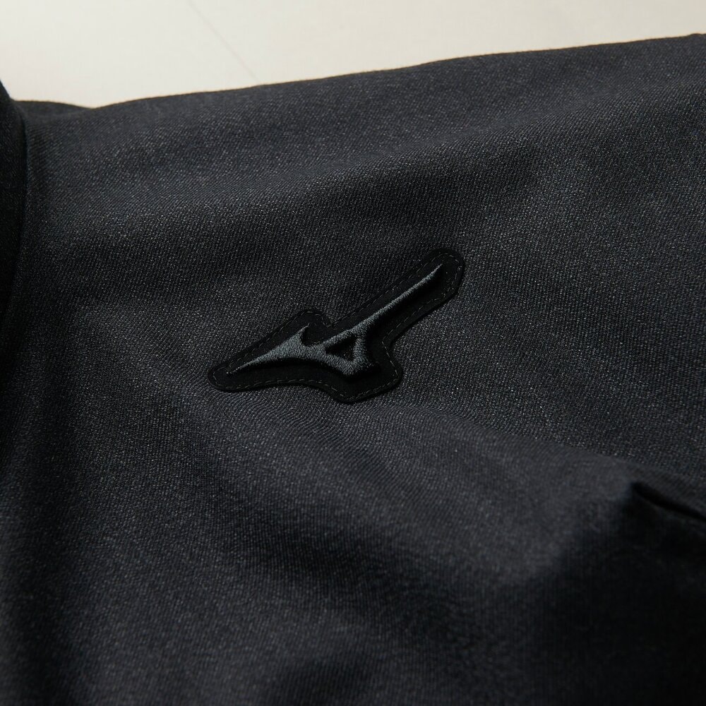 2627 MIZUNO BLACK PREMIUM MIYUKI WOOL COAT : Z2MEC352