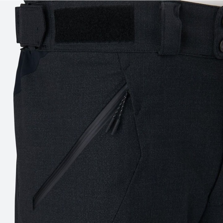 2627 MIZUNO BLACK PREMIUM MIYUKI WOOL PANTS : Z2MFC300
