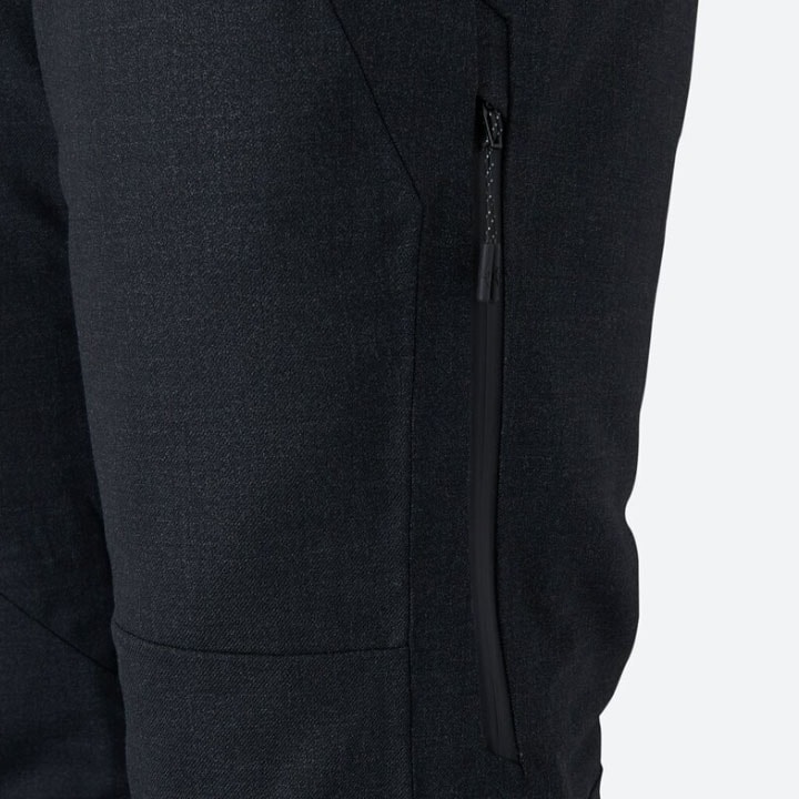 2627 MIZUNO BLACK PREMIUM MIYUKI WOOL PANTS : Z2MFC300