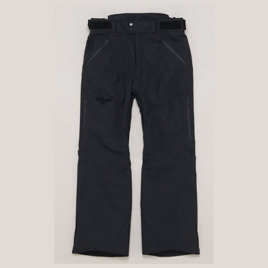 2627 MIZUNO BLACK PREMIUM MIYUKI WOOL PANTS : Z2MFC300