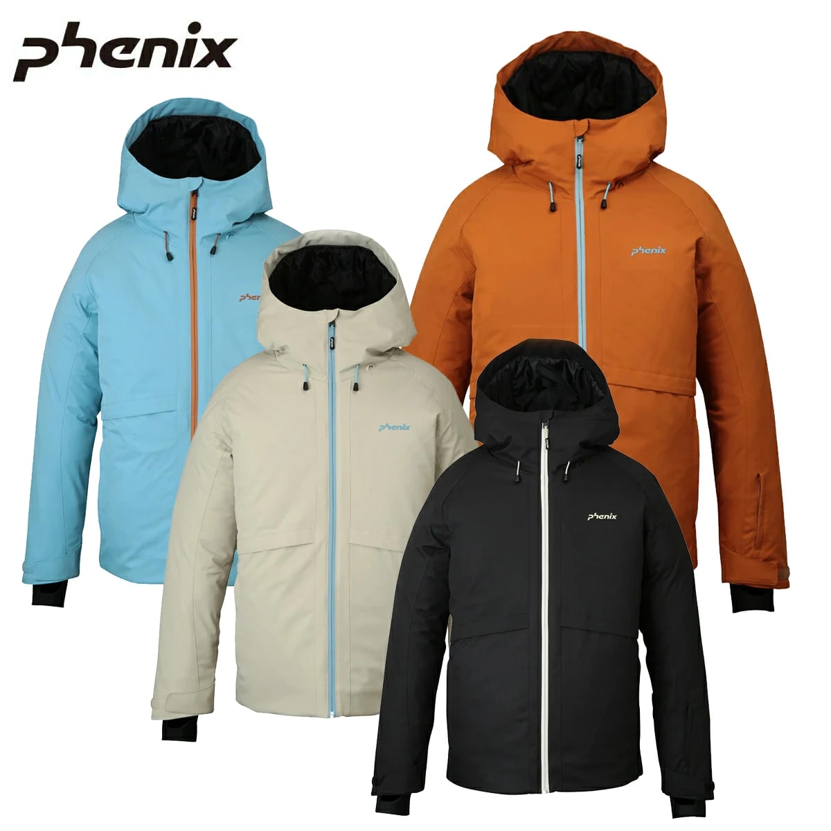 2526 PHENIX Color Zipper Jacket : ESM25OT33