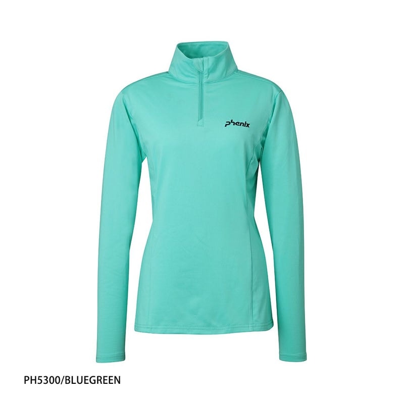 2526 PHENIX Basic Set-in Sleeve 1/2 Zip Tee / ESW25LS62