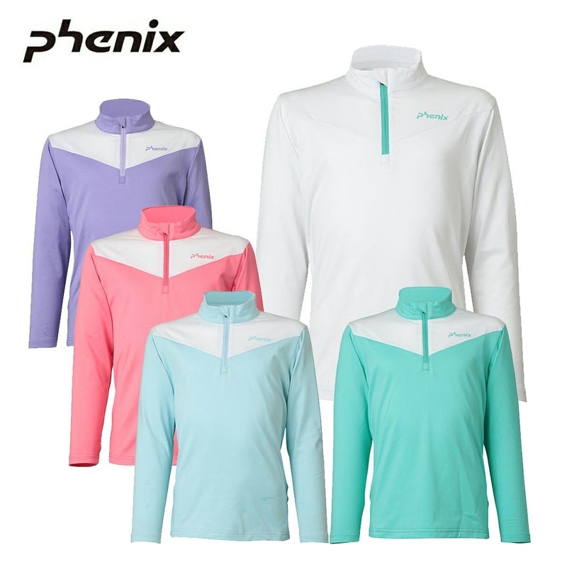 2526 PHENIX Color Block 1/2 Zip Tee / ESG25LS90
