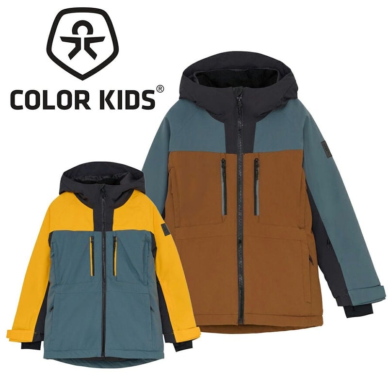 2526 COLOR KIDS 742337 / Jr. Ski Jacket - Colorbl.