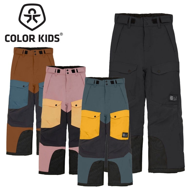 2526 COLOR KIDS 742357 / Jr. Ski Pants - Colorblock