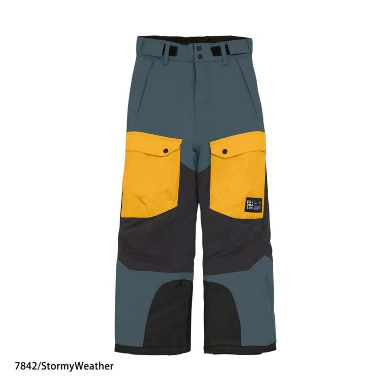 2526 COLOR KIDS 742357 / Jr. Ski Pants - Colorblock