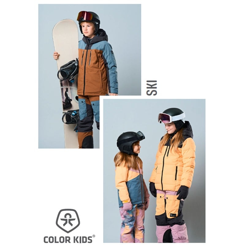 2526 COLOR KIDS 742357 / Jr. Ski Pants - Colorblock