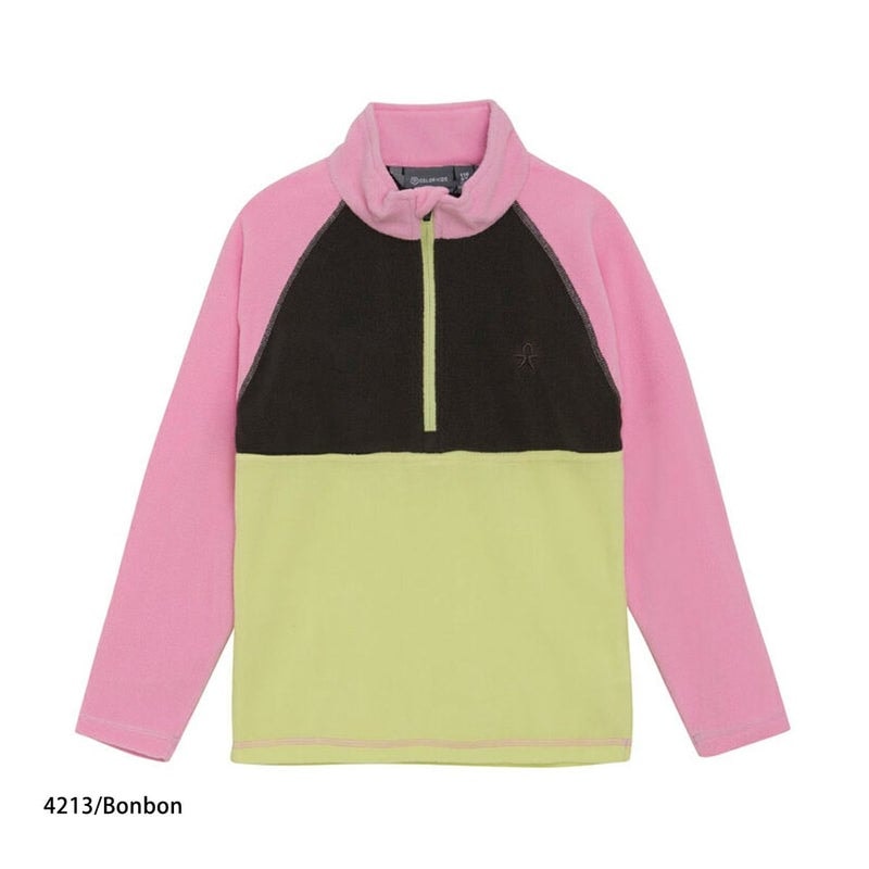 2526 COLOR KIDS 742403 / Fleece Pulli - Colorblock