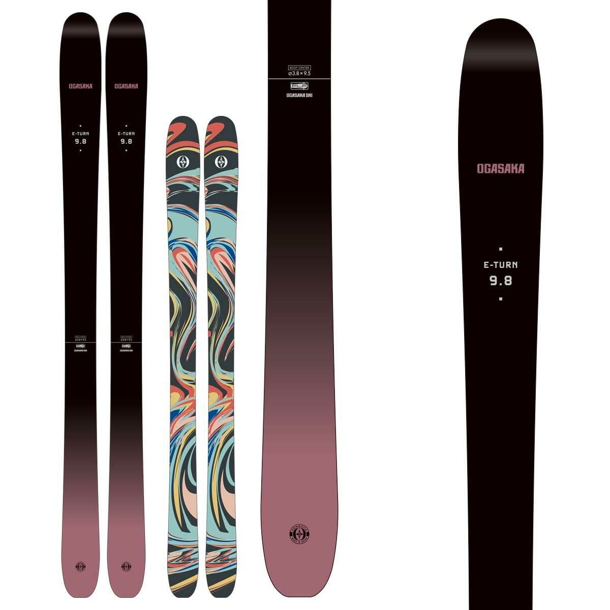 2627 OGASAKA E-TURN ET-9.8 + ATTACK 14 GW (2526 바인딩)