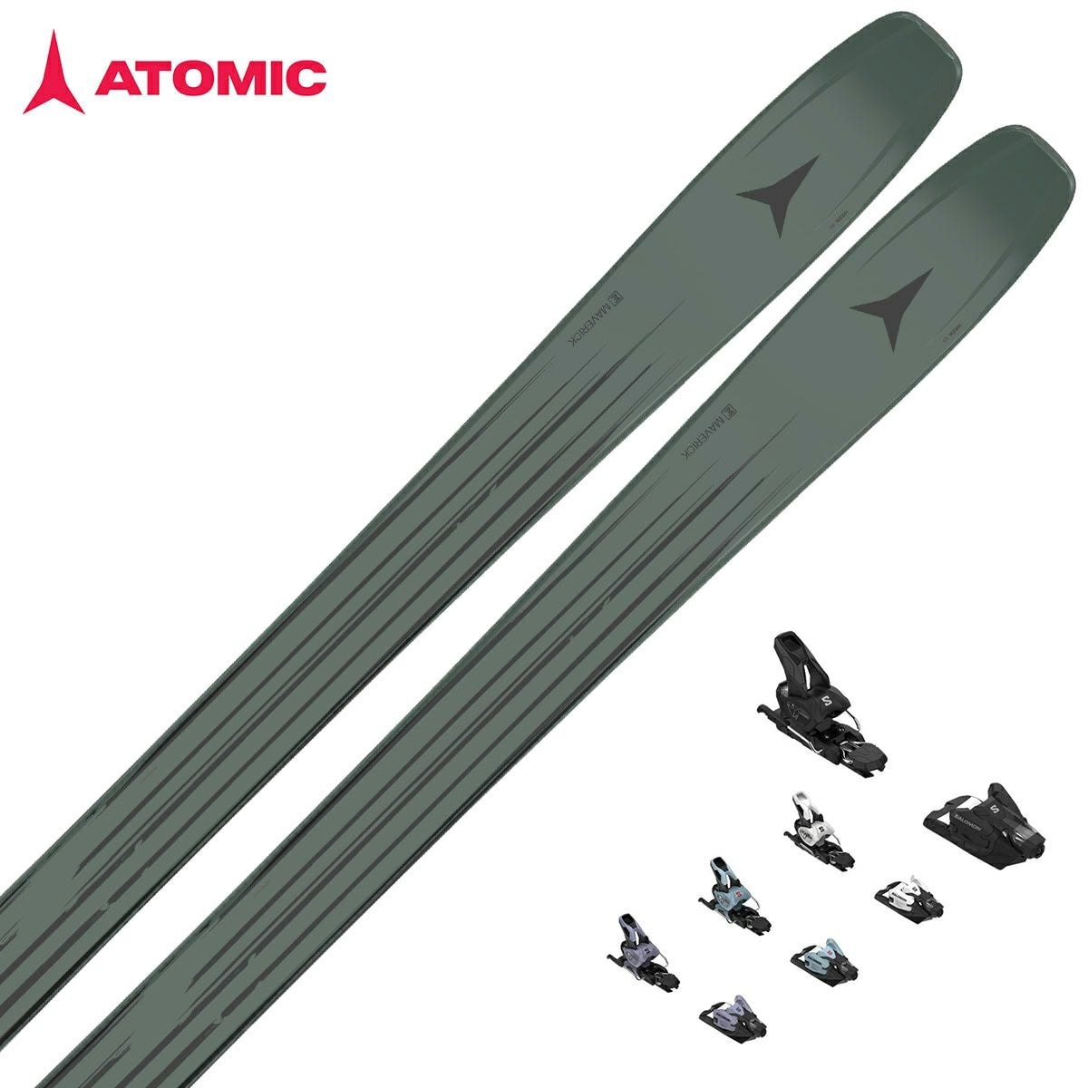 2526 ATOMIC Maverick 96 CTI / [AA0030682] + SALOMON STRIVE 12 GW