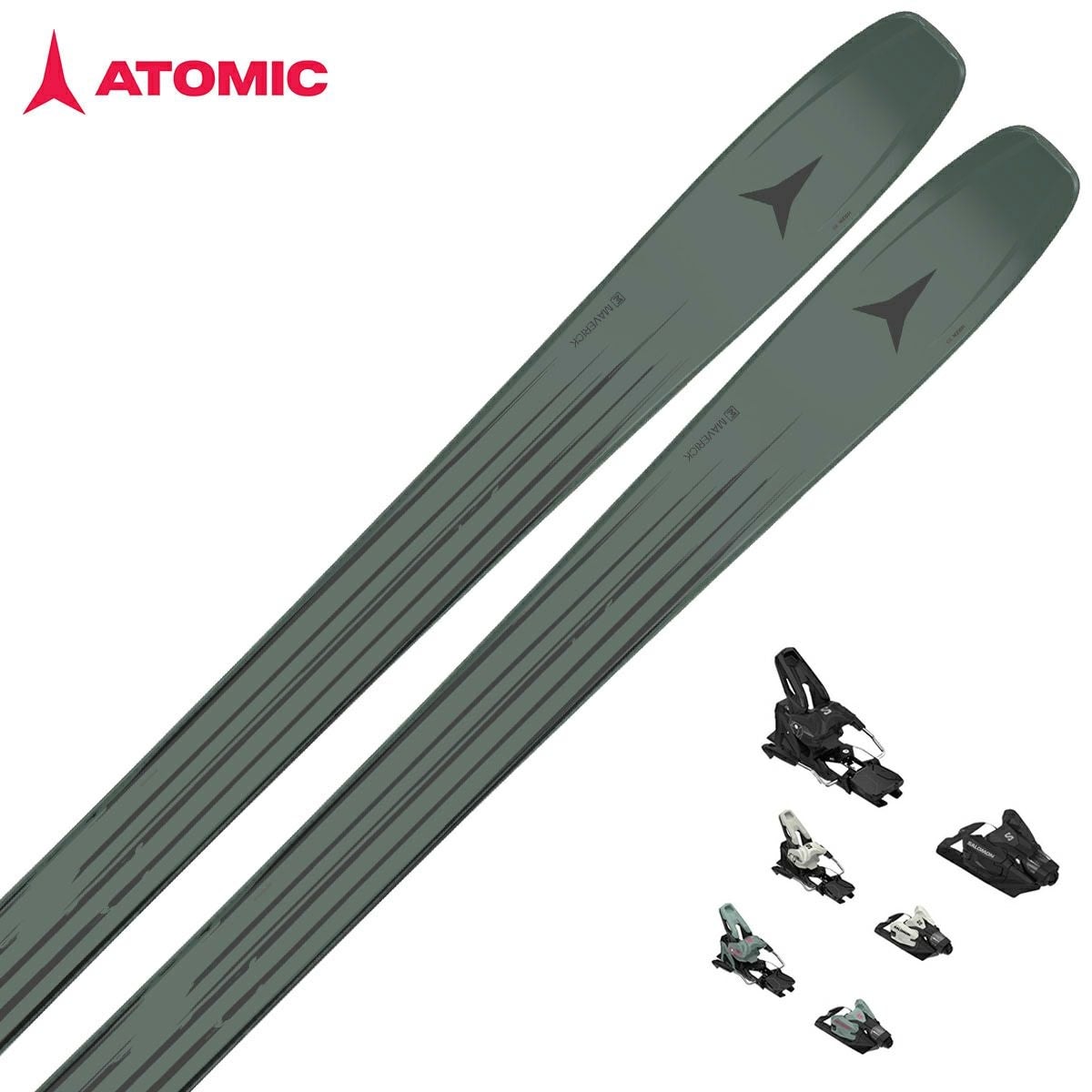 2526 ATOMIC Maverick 96 CTI / [AA0030682] + SALOMON STRIVE 14 GW