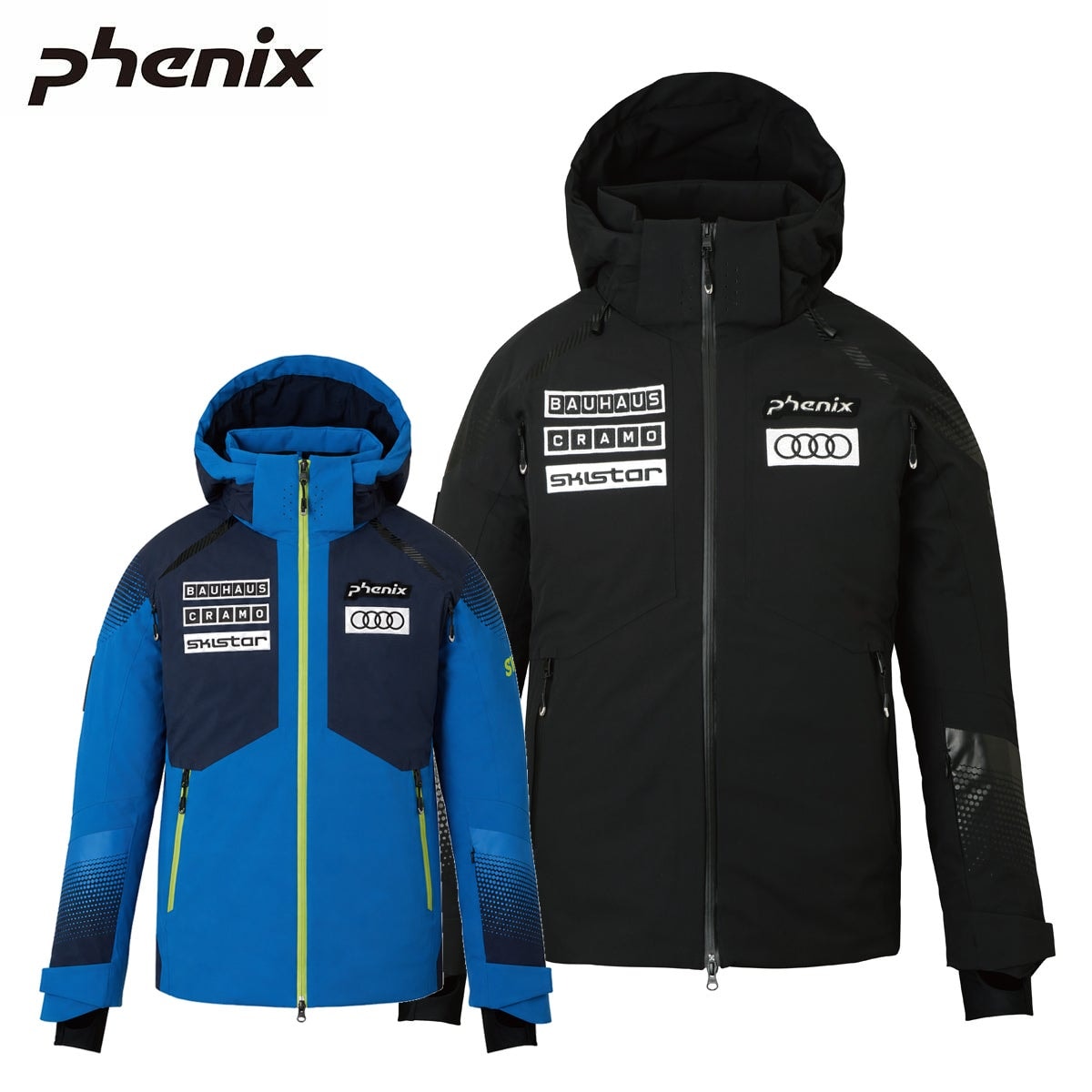 2627 PHENIX Sweden Monotone Logo Ski Jacket : EFM26OT02SWE