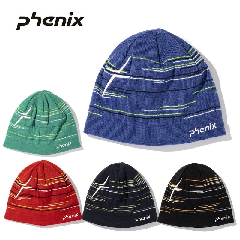 2627 PHENIX Random Border Knit Beanie / ESM26HW14