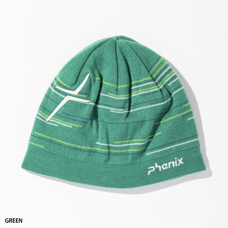 2627 PHENIX Random Border Knit Beanie / ESM26HW14