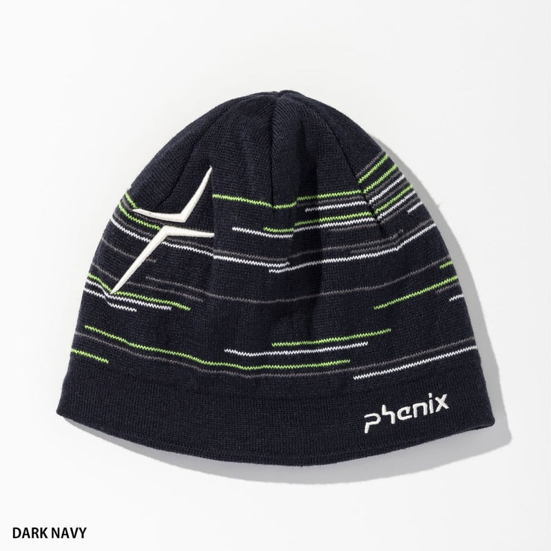 2627 PHENIX Random Border Knit Beanie / ESM26HW14