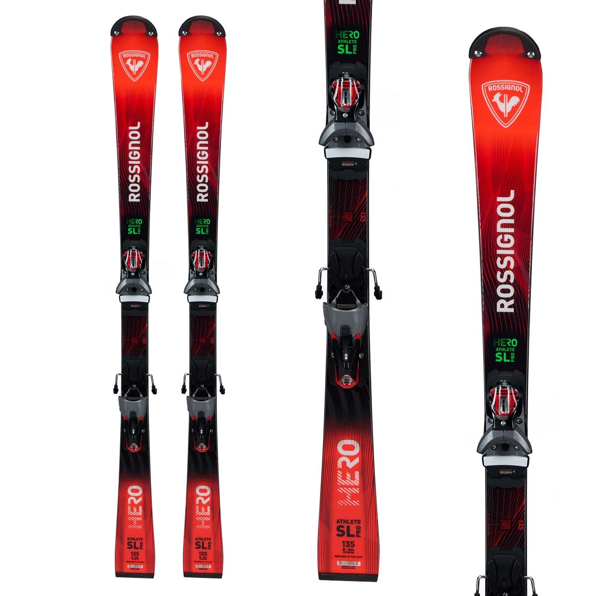 2627 ROSSIGNOL HERO ATHLETE SL PRO / [RAPAF01] + R21 PRO + NX 10 GW B73 [FCPAN01R] (JR)