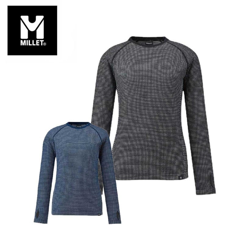 2526 MILLET MIV01915 / WAFFLE WOOL CRW W