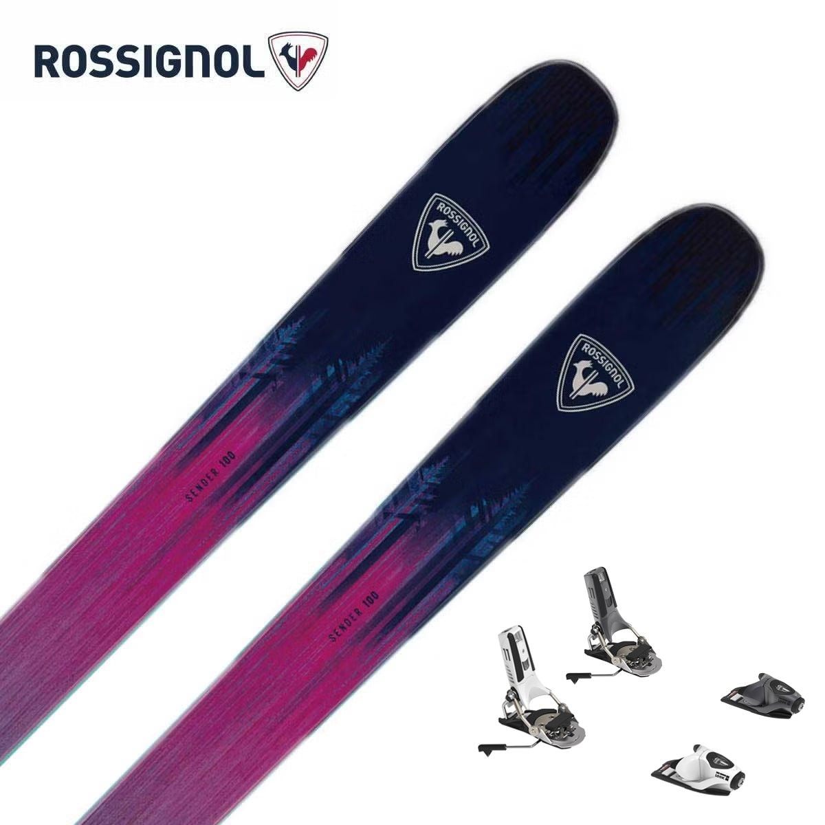 2627 ROSSIGNOL SENDER 100 / [RAPMS01] + PIVOT 2.0 11 GW