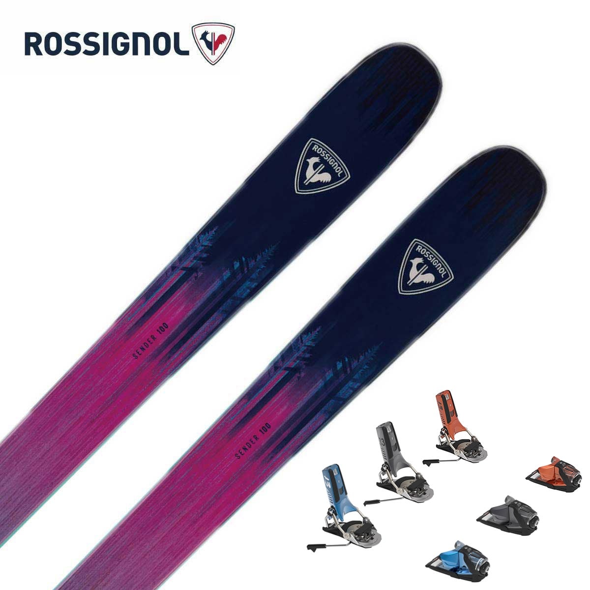 2627 ROSSIGNOL SENDER 100 / [RAPMS01] + PIVOT 2.0 13 GW