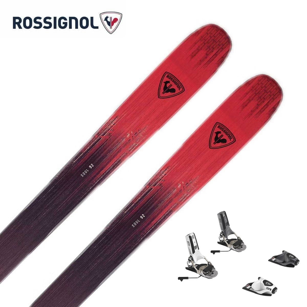 2627 ROSSIGNOL SOUL 92 / [RAPMY01] + PIVOT 2.0 11 GW