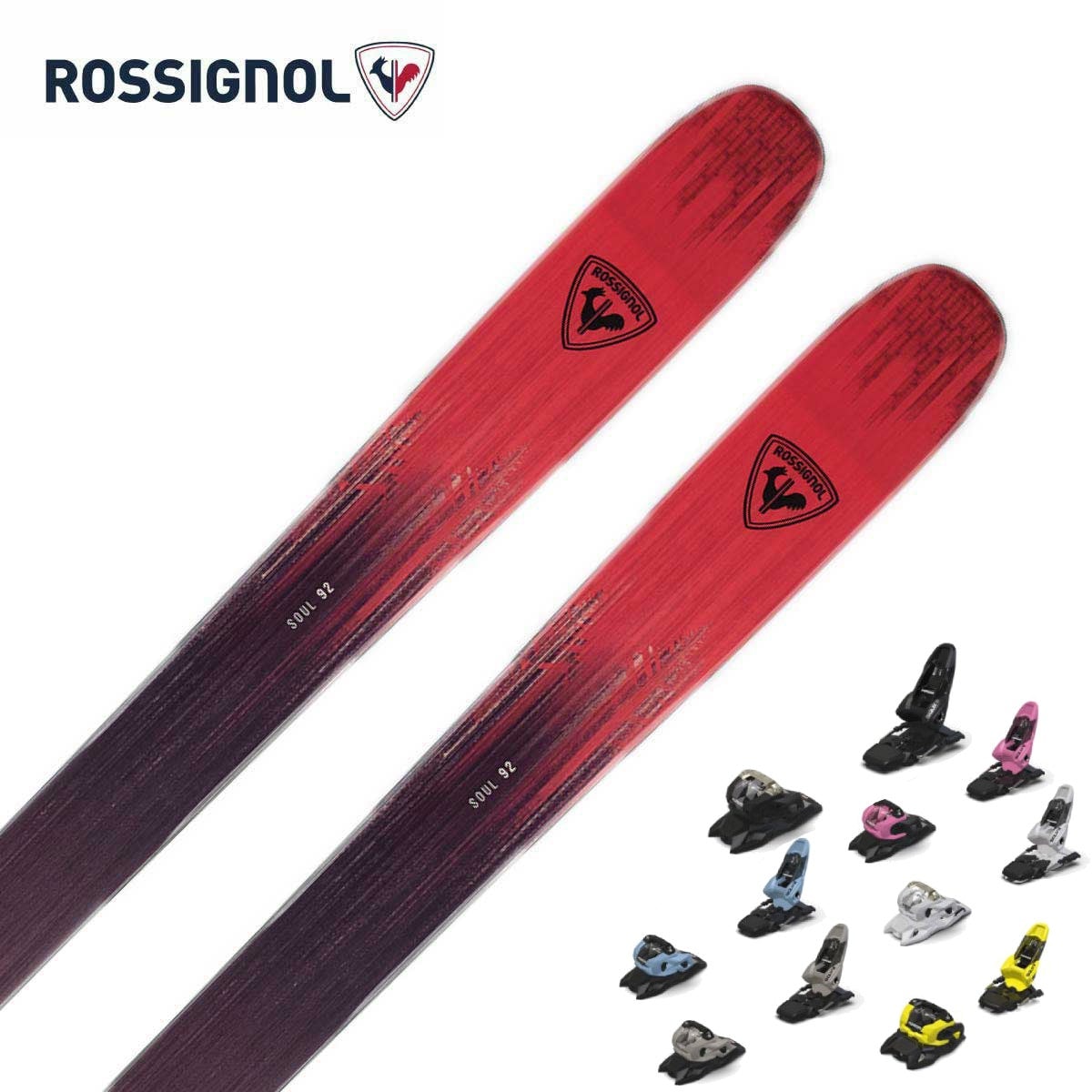 2627 ROSSIGNOL SOUL 92 / [RAPMY01] + SQUIRE 11