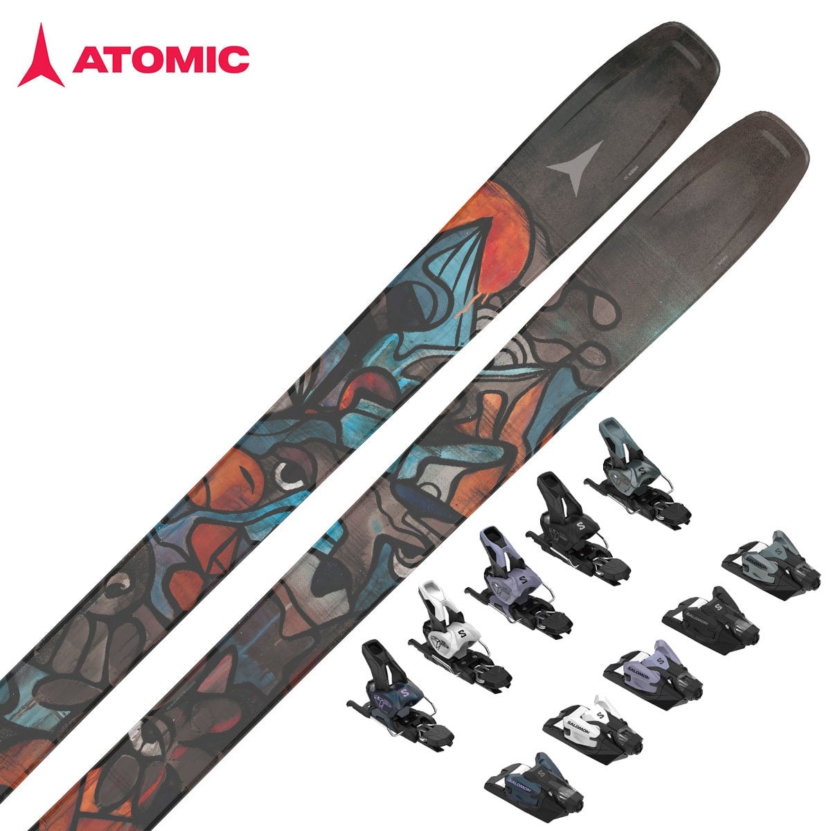 2526 ATOMIC Bent 100 / [AA0030694] + SALOMON STRIVE 12 GW (2627 바인딩)