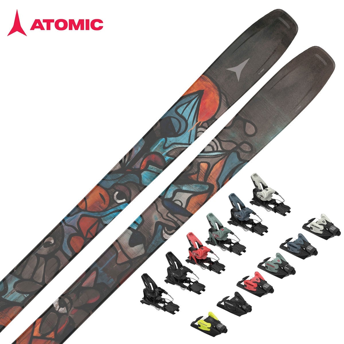 2526 ATOMIC Bent 100 / [AA0030694] + SALOMON STRIVE 14 GW (2627 바인딩)