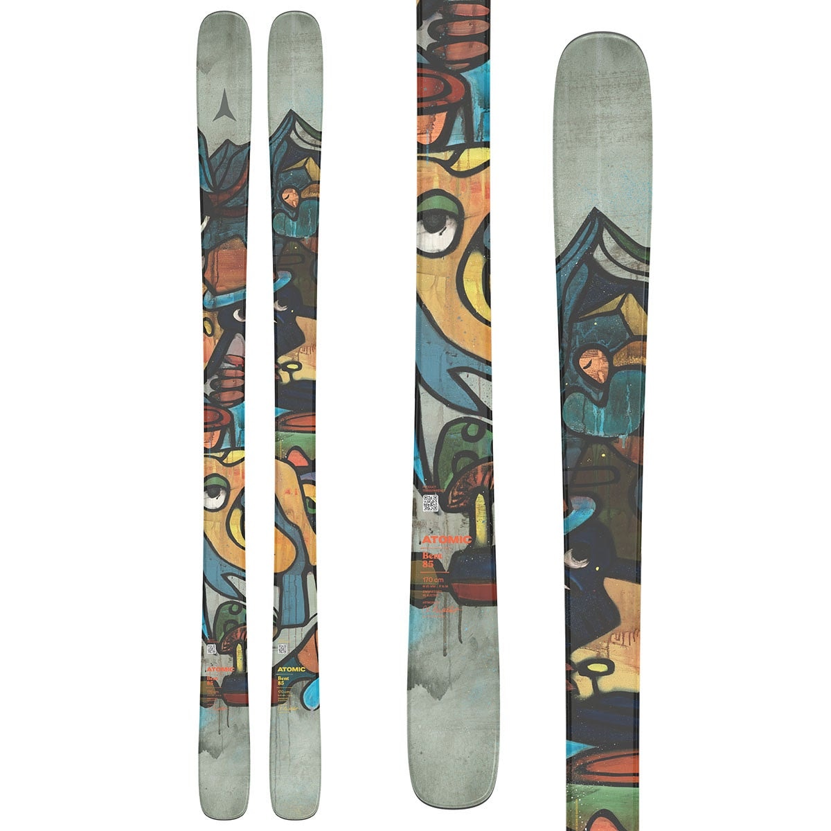 2526 ATOMIC Bent 85 / [AA0030698] + ATOMIC STRIVE 14 MN (2627 바인딩)