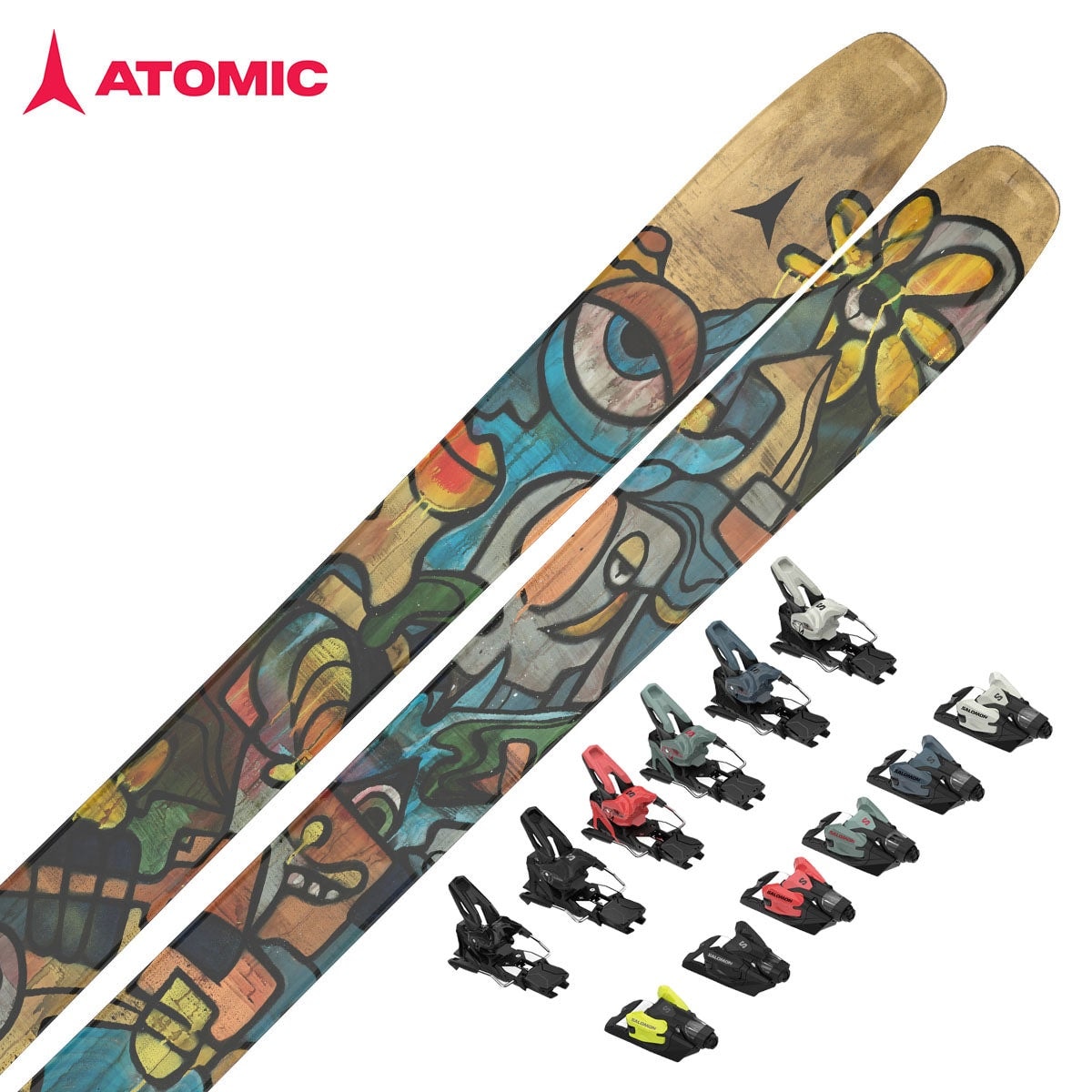 2526 ATOMIC Bent Chetler 120 / [AA0030690] + SALOMON STRIVE 14 GW (2627 바인딩)