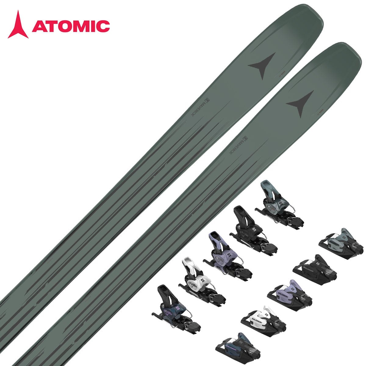 2526 ATOMIC Maverick 96 CTI / [AA0030682] + SALOMON STRIVE 12 GW (2627 바인딩)