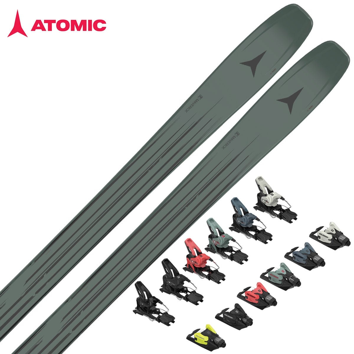 2526 ATOMIC Maverick 96 CTI / [AA0030682] + SALOMON STRIVE 14 GW (2627 바인딩)