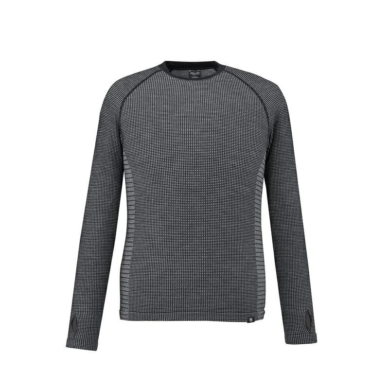 2526 MILLET WAFFLE WOOL CRW M / MIV01905