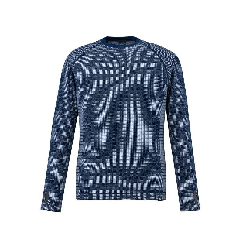 2526 MILLET WAFFLE WOOL CRW M / MIV01905