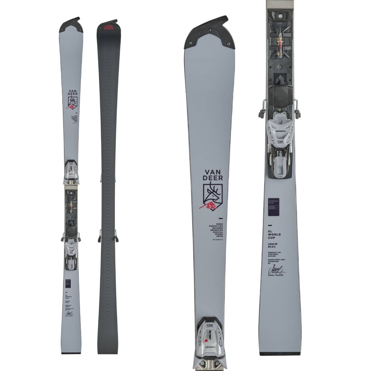 [SKIWORLD ONLY!] 2627 VANDEER SL WC RACE skis + COMP 16