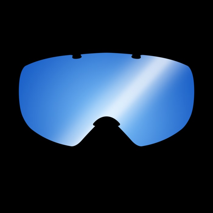 2627 VOLA Fast LENS Blue Iridium Cat.2 【스페어 렌즈】 / P4012B