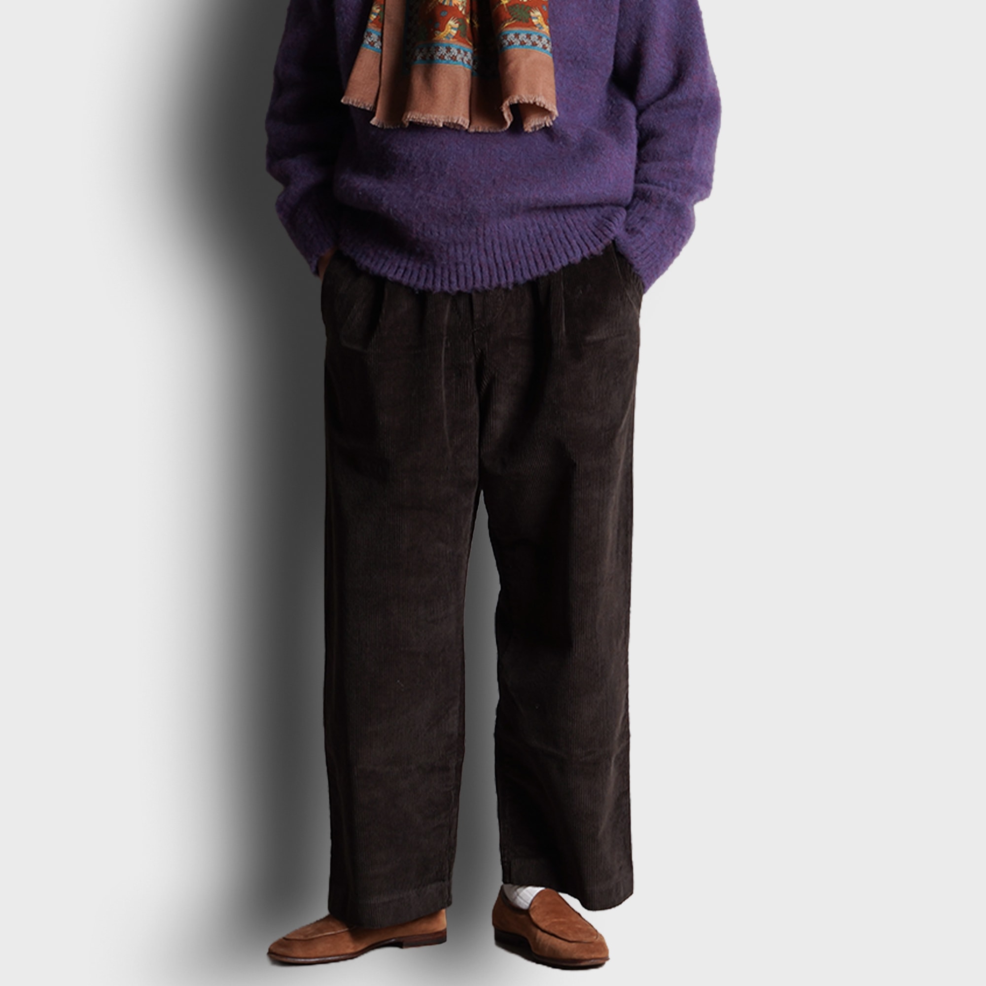 [우든 스토어] Wooden - Big Osaka - Brown Corduroy