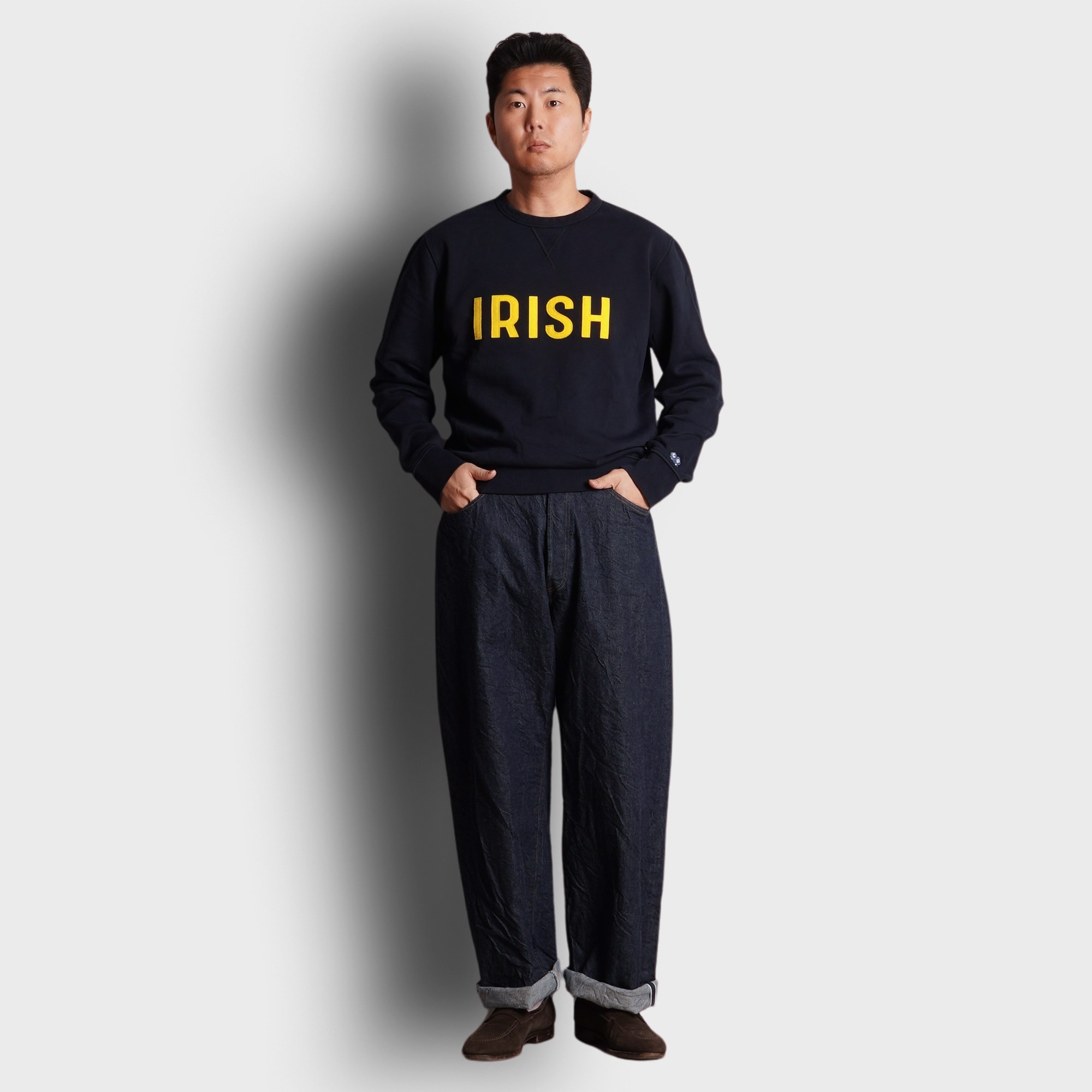 [체서피커스] CHESAPEAKE'S - Norte Dame Sweatshirts - Navy