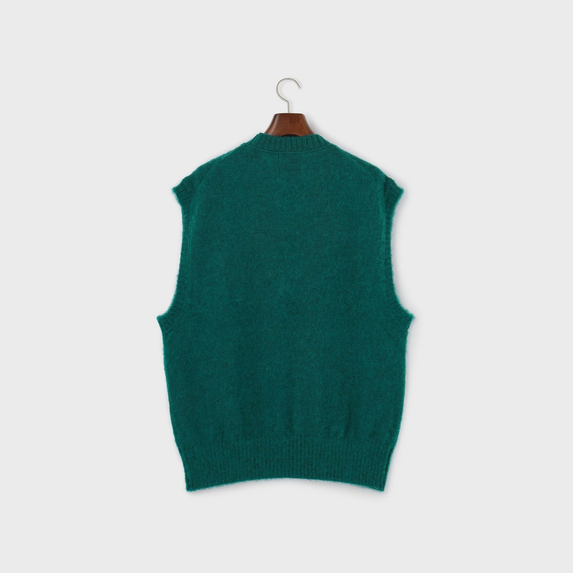 [Preorder] J.PRESS - SHAGGY DOG V-NECK VEST - Green