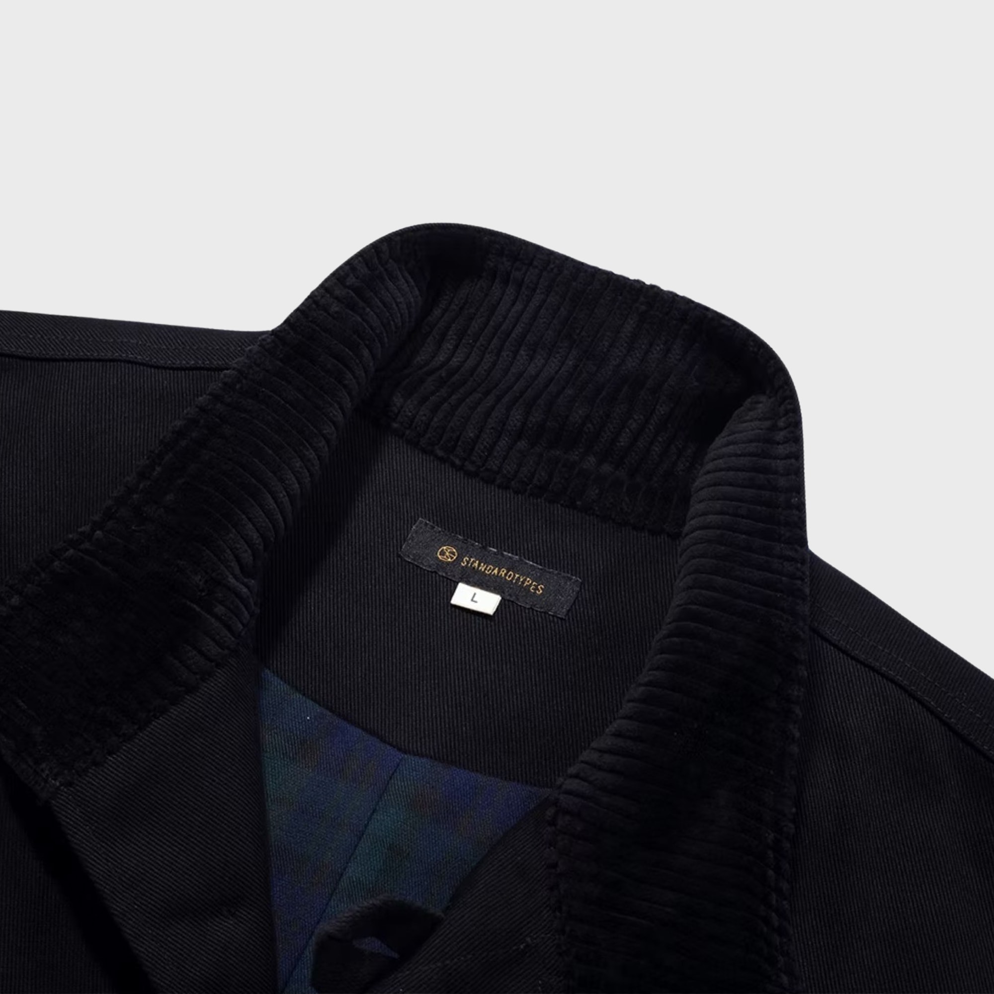 [PREORDER] [스탠다드타입스] STANDARDTYPES - ST121 Swedish Jacket - Black