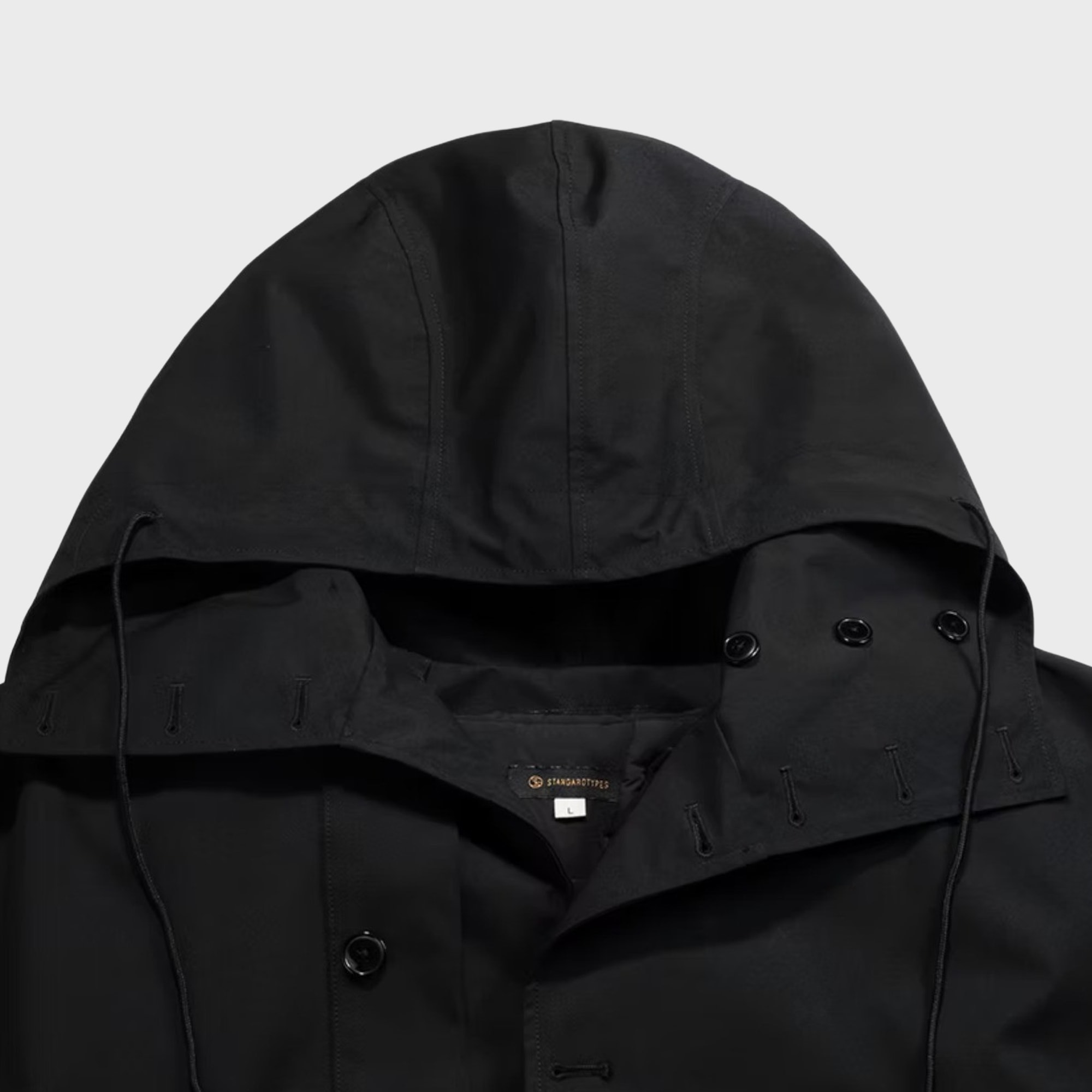 [PREORDER] [스탠다드타입스] STANDARDTYPES -ST122 ECW Parka with Liner Vest - Black