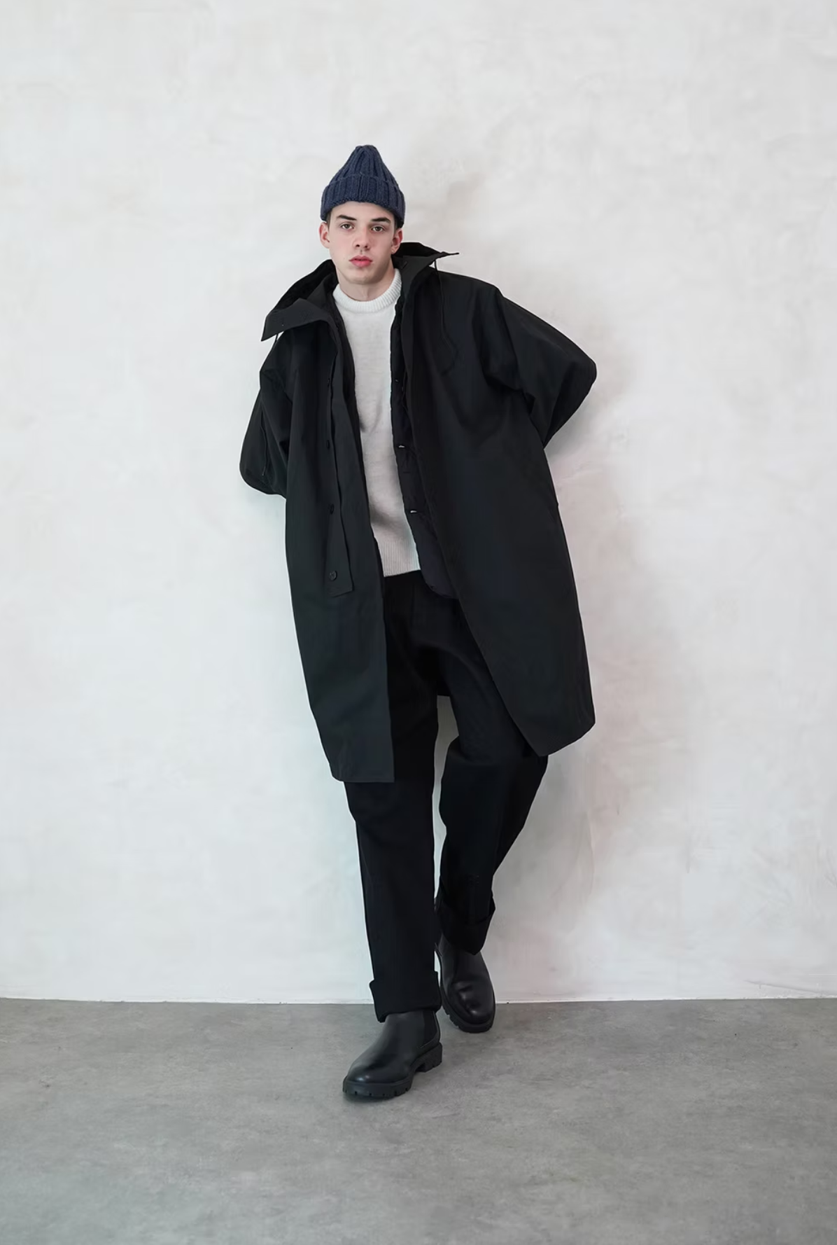 [PREORDER] [스탠다드타입스] STANDARDTYPES -ST122 ECW Parka with Liner Vest - Black