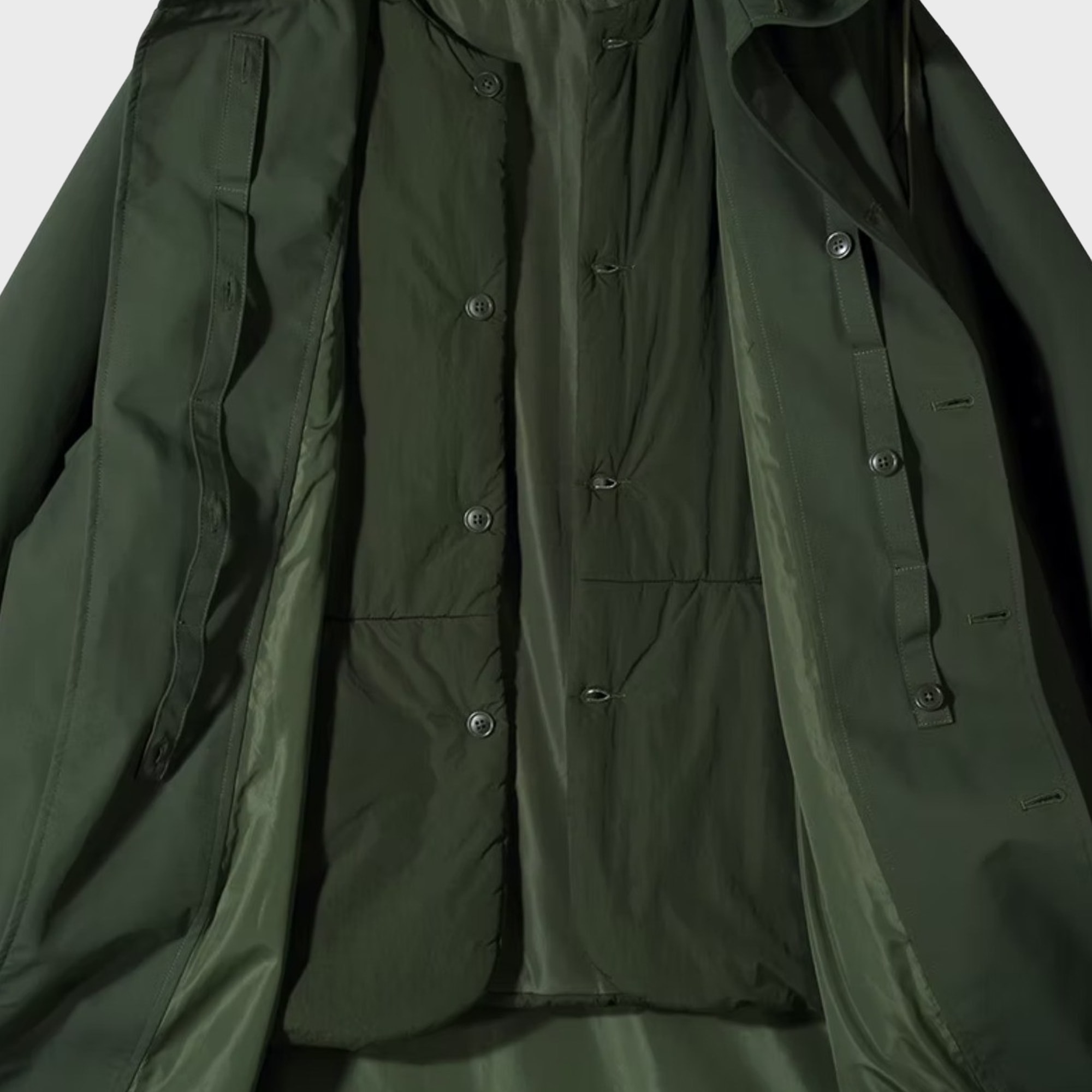 [PREORDER] [스탠다드타입스] STANDARDTYPES -ST122 ECW Parka with Liner Vest - Green