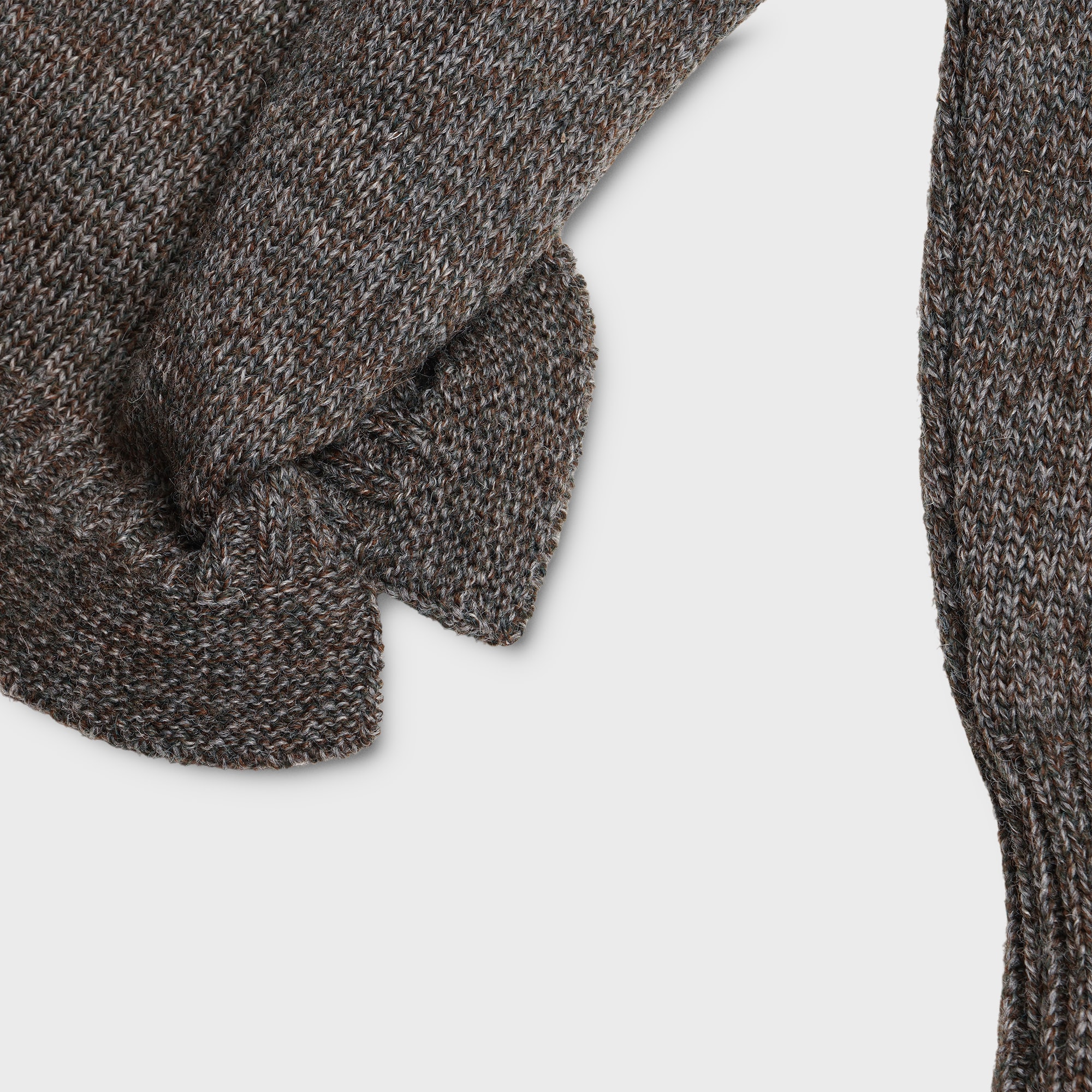 [채널 점퍼] CHANNEL JUMPER - Gannet - Derby Tweed