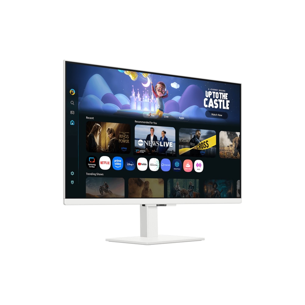 삼성 스마트모니터 M5 M50F 68.6cm(27인치) 화이트 무선 OTT 컴퓨터 LED 모니터